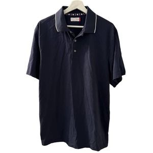 Ben Hogan Men's Navy Blue Performance Short Sleeve Polo Shirt Size L/G